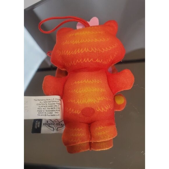 Masked Singer MISS TEDDY Plush Toy McDonald's Happy Meal Toy 2023 - Picture 2 of 4